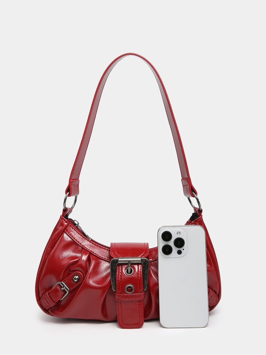 Distressed Faux Leather Hobo Bag Women UK – Everyday Use, Smart Casual Accessory