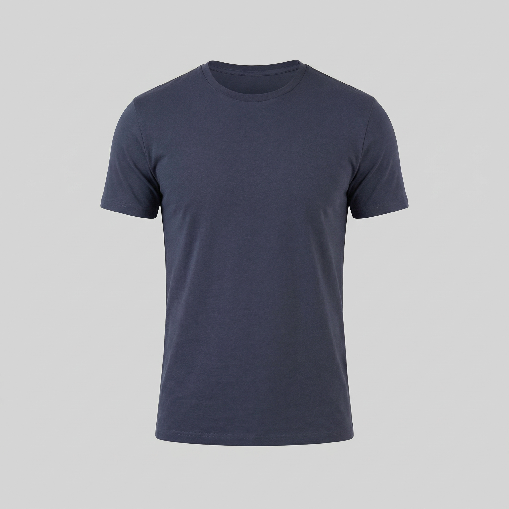 Slim Fit Cotton T-Shirt for Men - Casual Wear, Short Sleeve, Various Colors