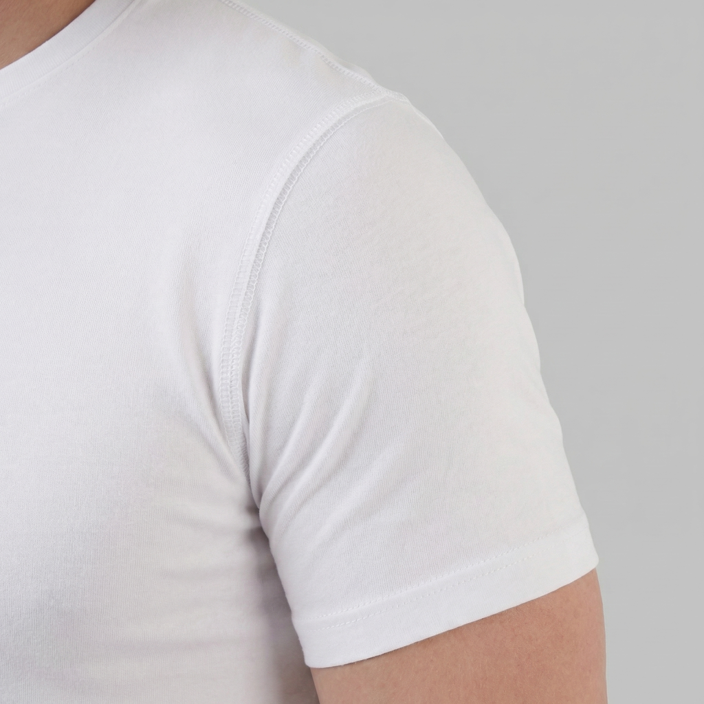 Slim Fit Cotton T-Shirt for Men - Casual Wear, Short Sleeve, Various Colors