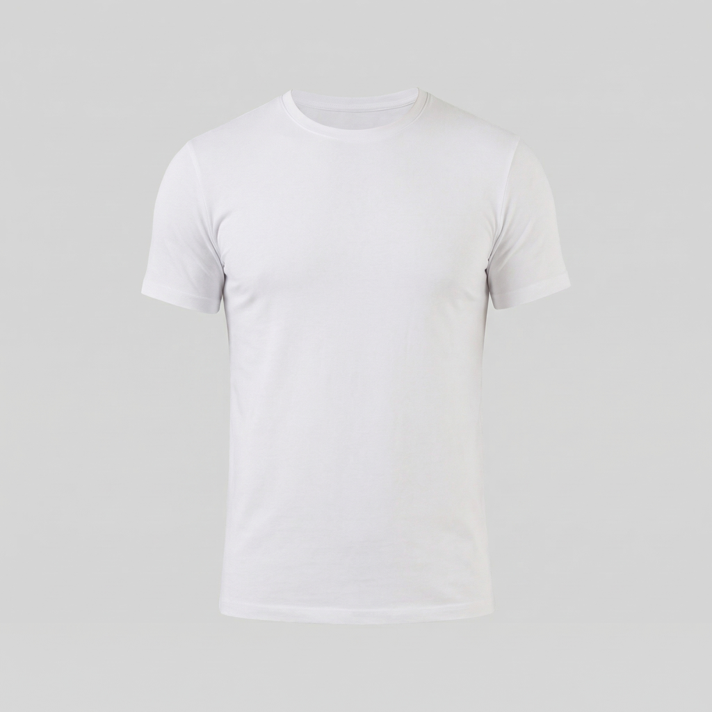 Slim Fit Cotton T-Shirt for Men - Casual Wear, Short Sleeve, Various Colors