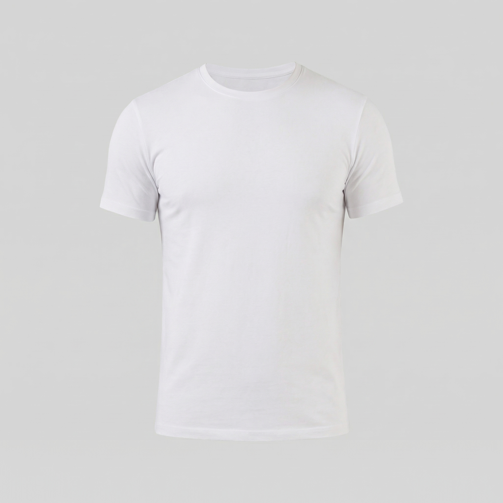 Slim Fit Cotton T-Shirt for Men - Casual Wear, Short Sleeve, Various Colors