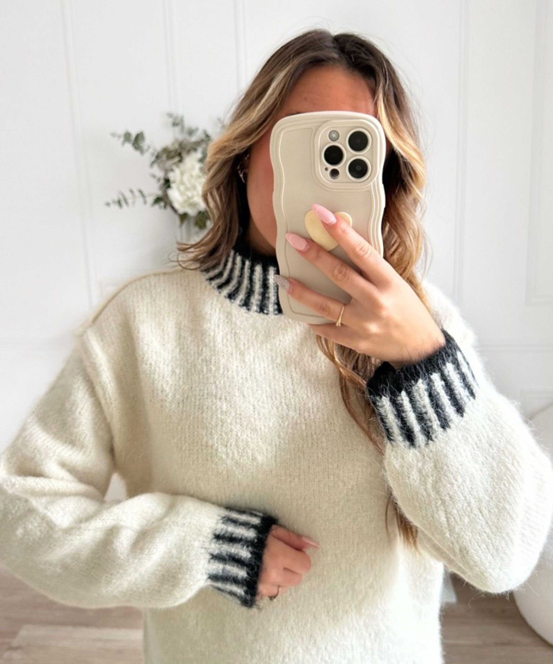 Knit Long Sleeve Midi Dress Women UK – Winter Wear, Casual Day Out
