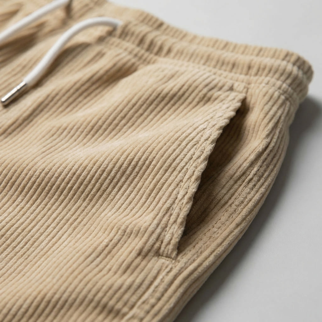 Striped Men's Swim Shorts - Quick-Dry Fabric for Beach and Pool Wear