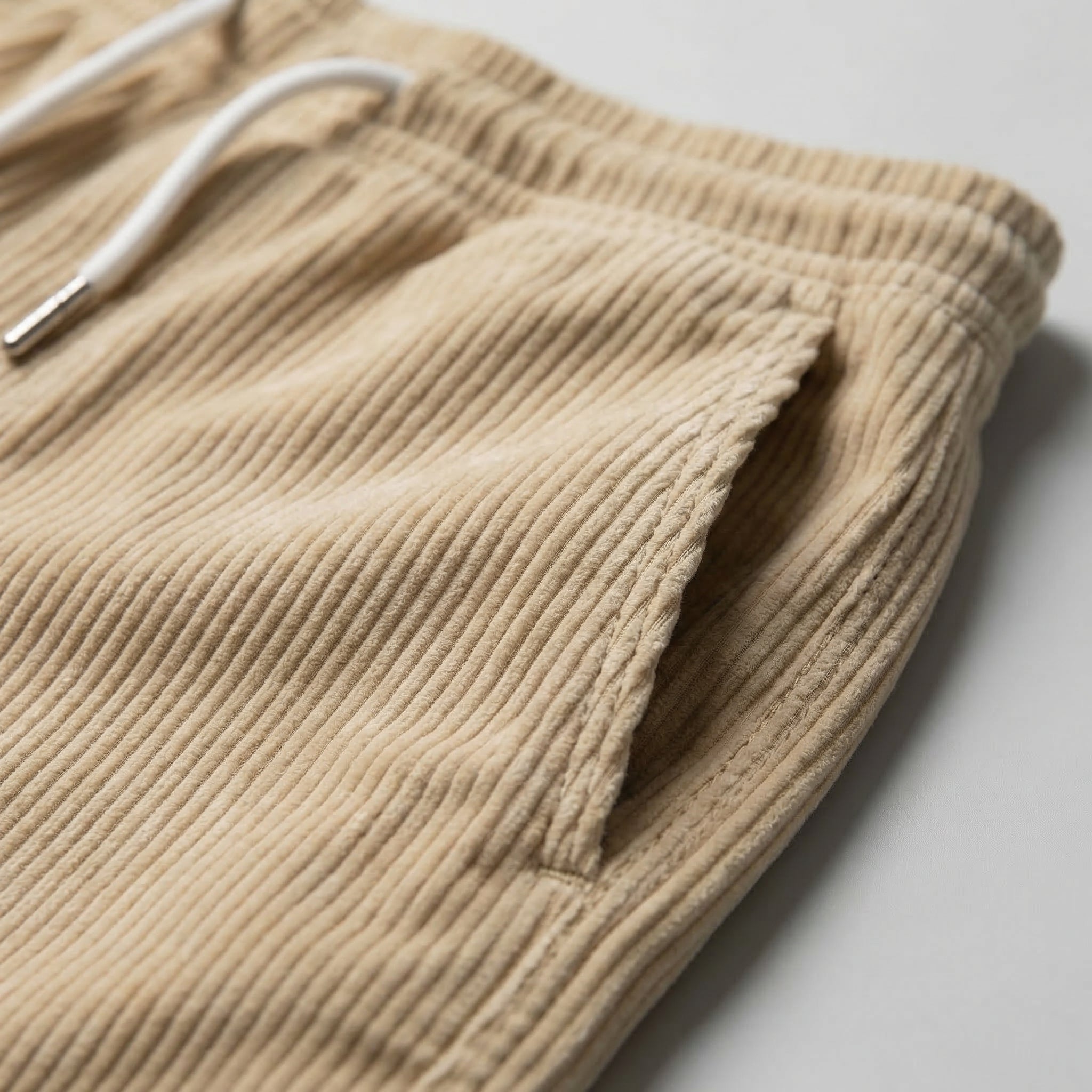 Striped Men's Swim Shorts - Quick-Dry Fabric for Beach and Pool Wear