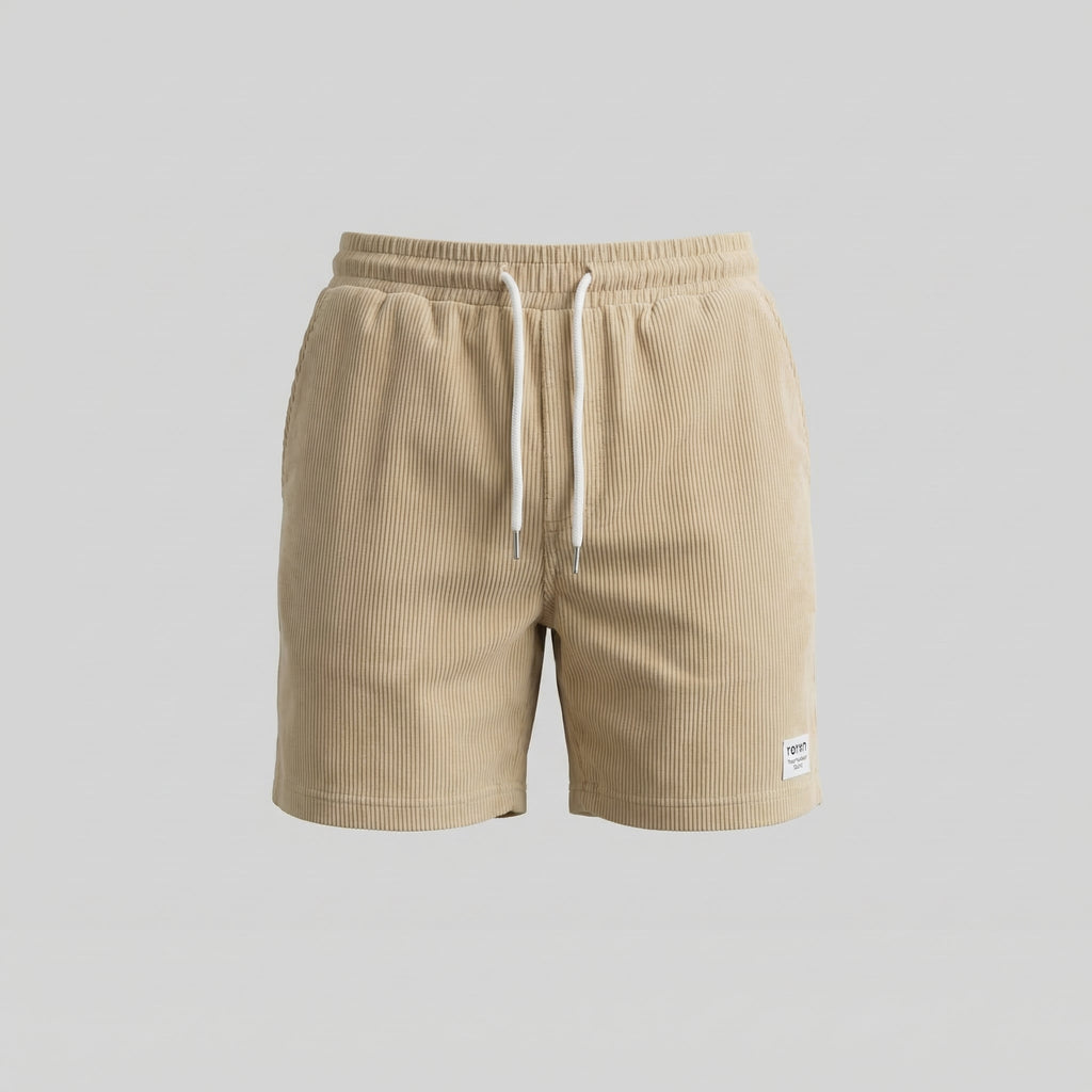 Striped Men's Swim Shorts - Quick-Dry Fabric for Beach and Pool Wear