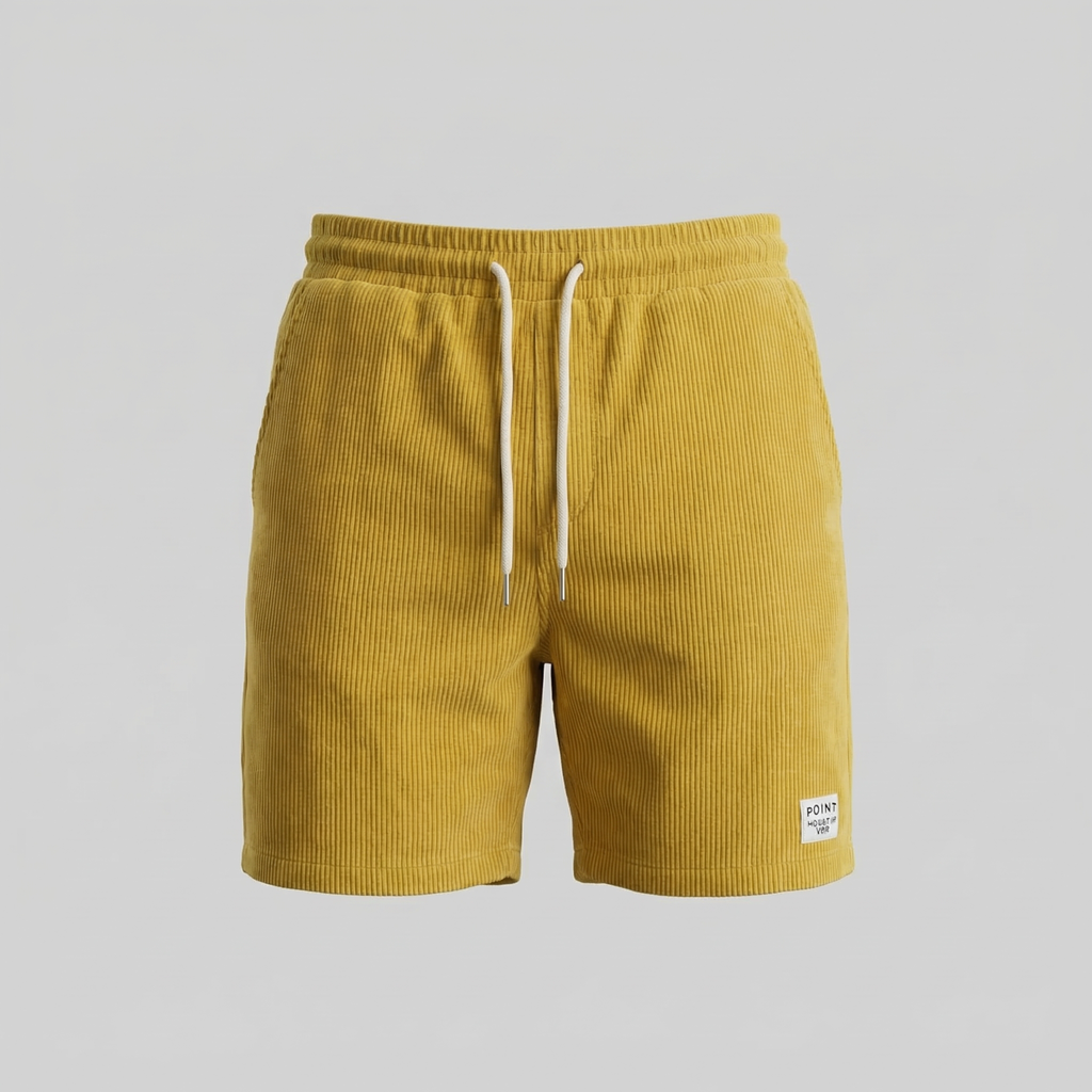 Striped Men's Swim Shorts - Quick-Dry Fabric for Beach and Pool Wear