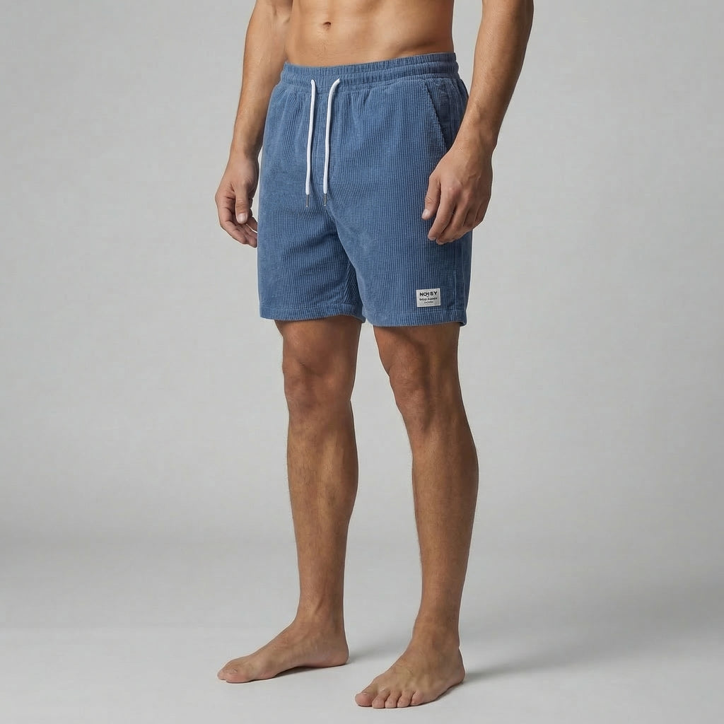 Striped Men's Swim Shorts - Quick-Dry Fabric for Beach and Pool Wear