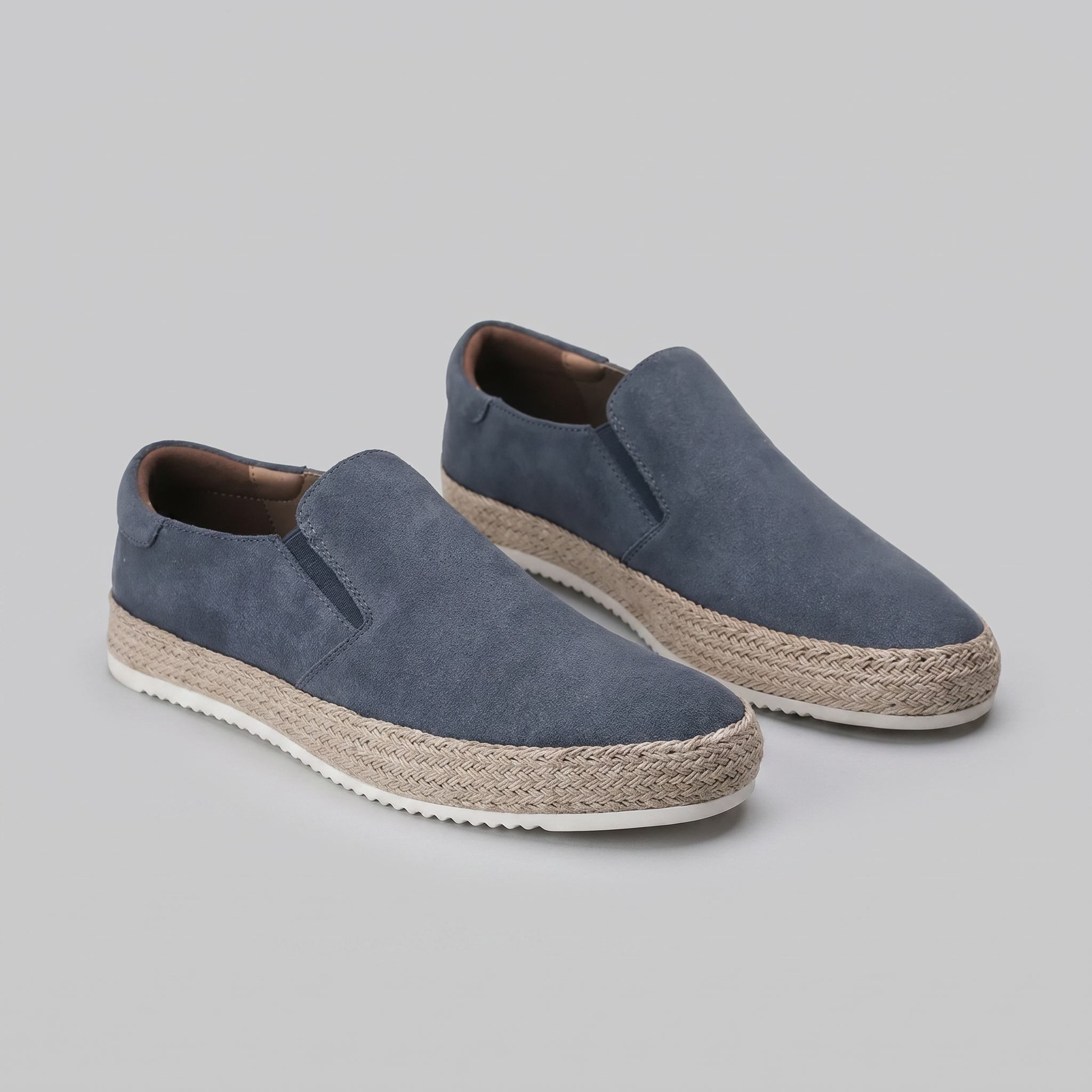 Suede Slip-On Loafers for Men | Casual Beach Footwear