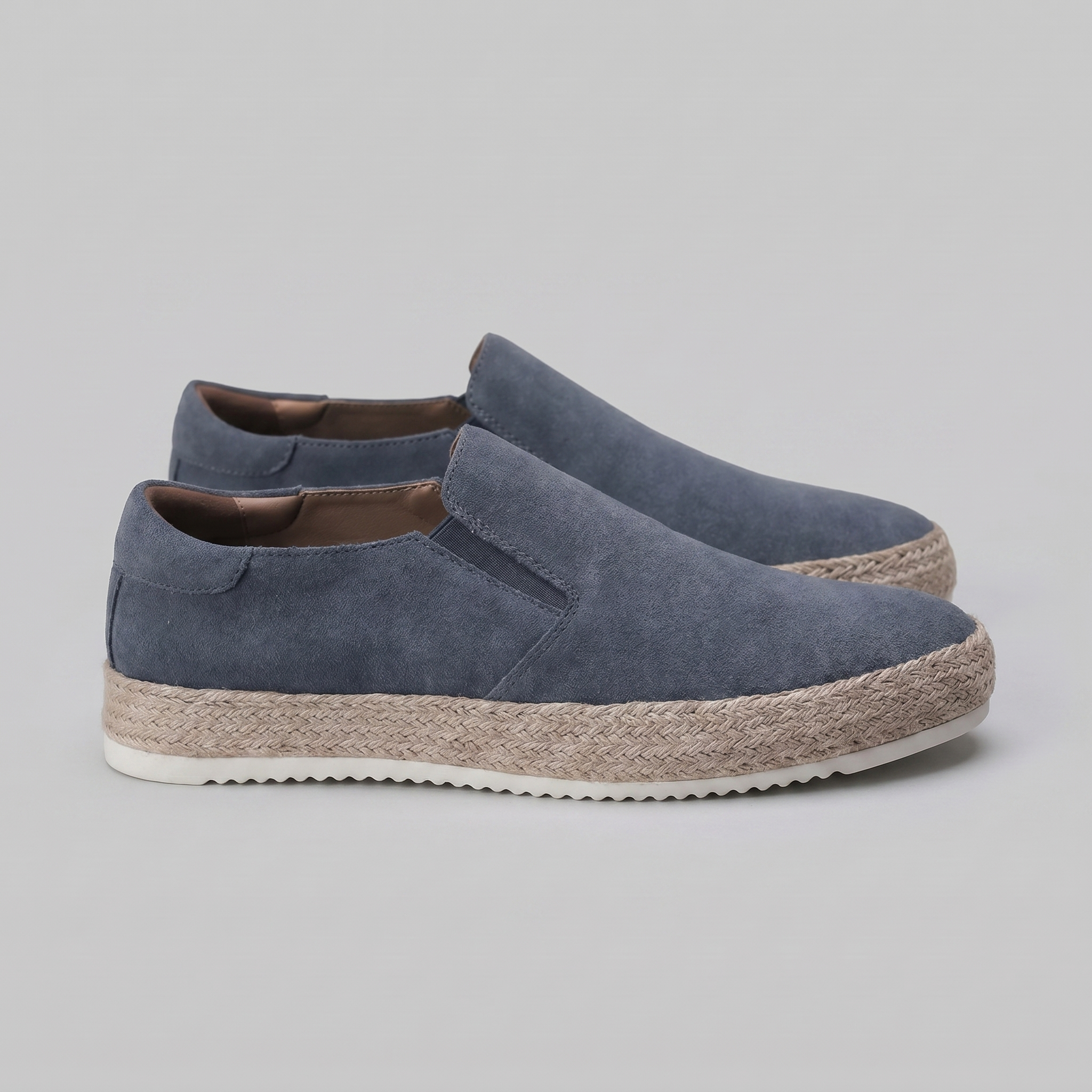 Suede Slip-On Loafers for Men | Casual Beach Footwear