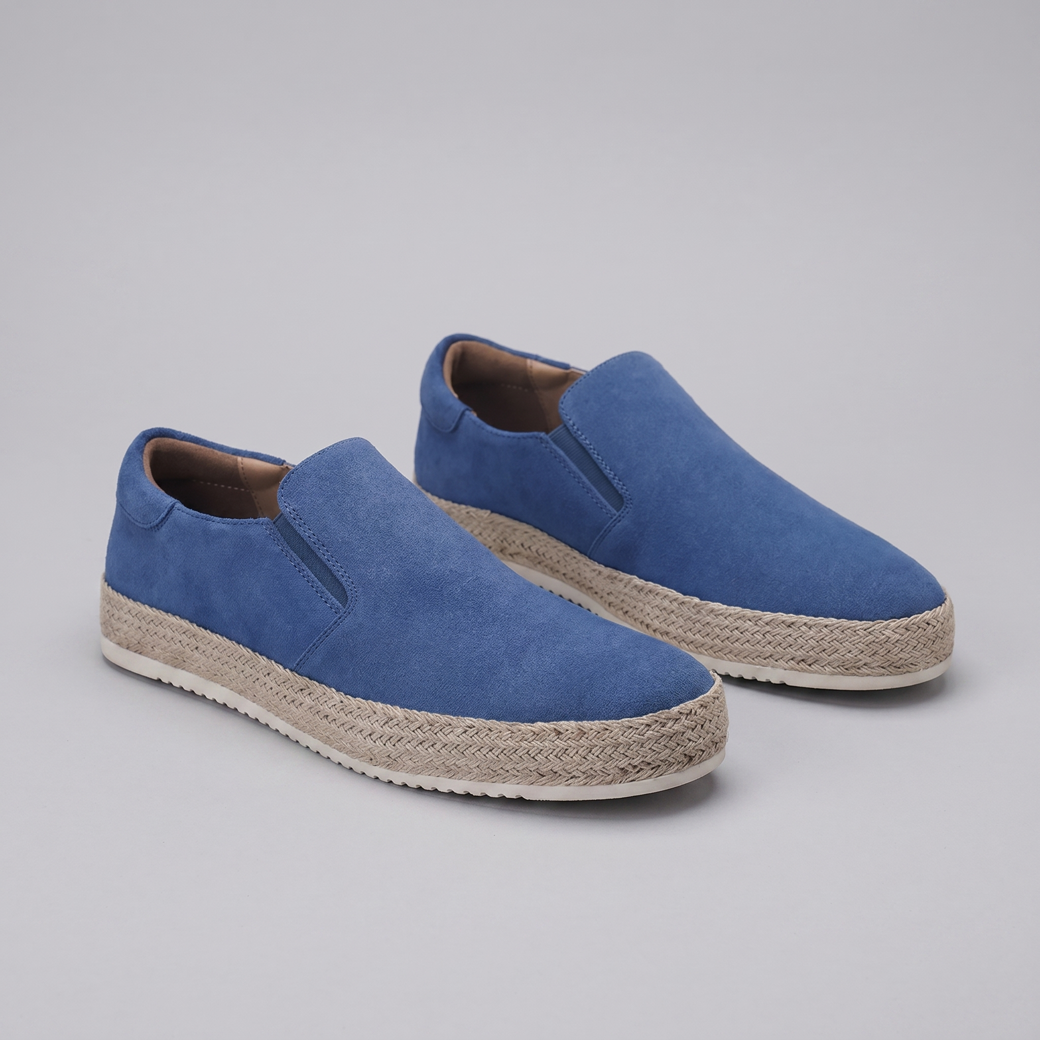 Suede Slip-On Loafers for Men | Casual Beach Footwear