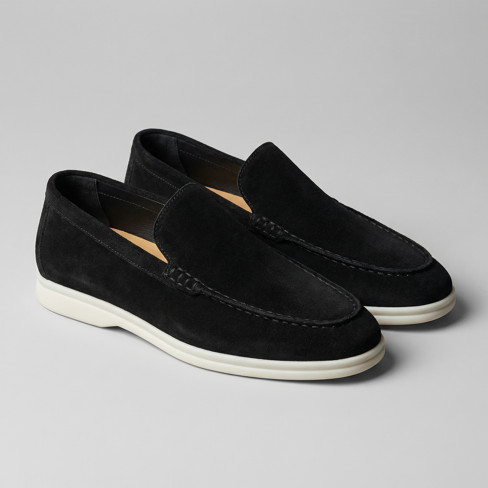 Suede Slip-On Loafers for Men | Casual Comfort Footwear