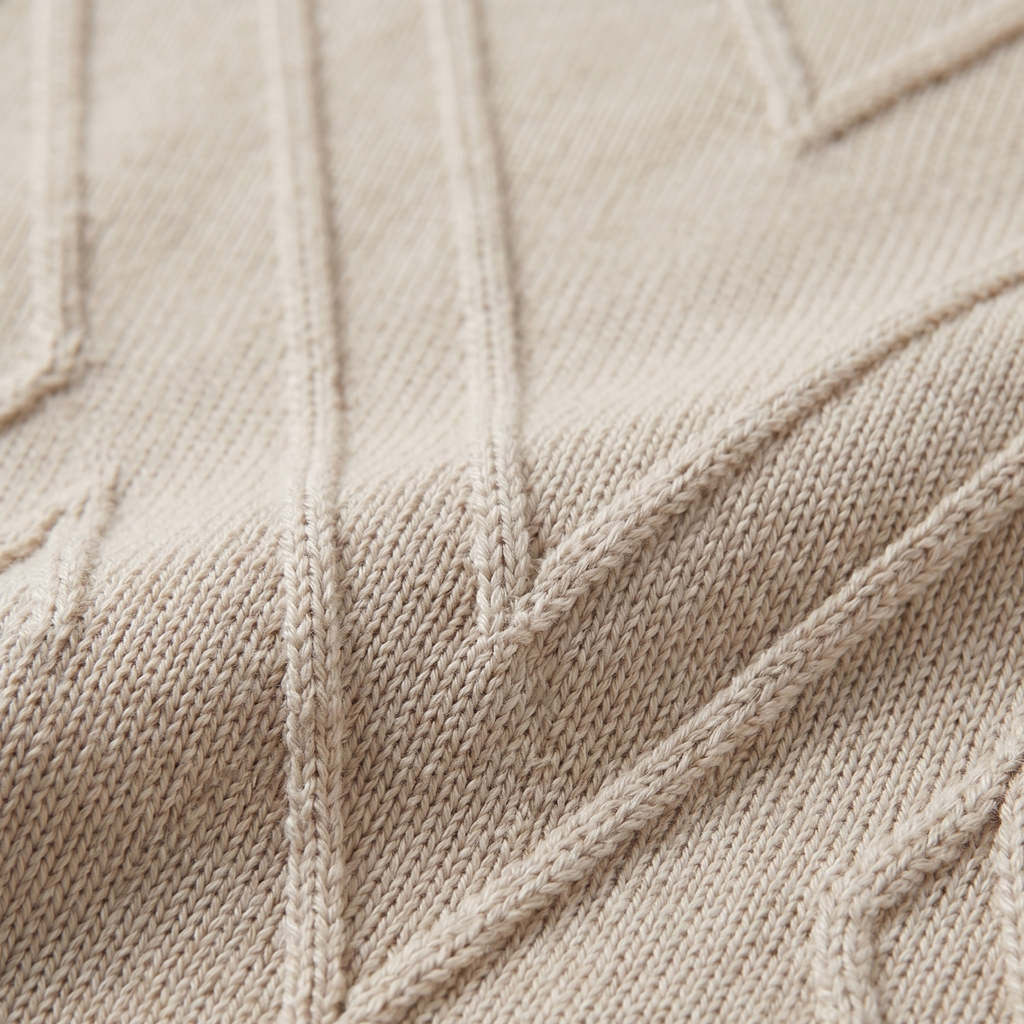 Textured Knit T-Shirt for Men - Casual Short Sleeve Top in Comfortable Fabric