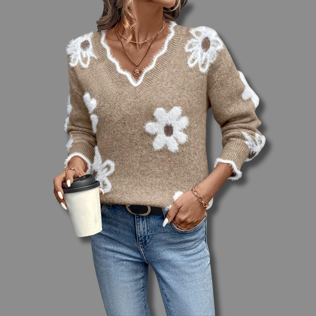 Elegant Knit Jumper for Women | Soft and Comfortable Casual Sweater