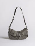 Black Leather Mini Shoulder Bag Women UK – Stylish Everyday Accessory, Smart Casual Office Wear