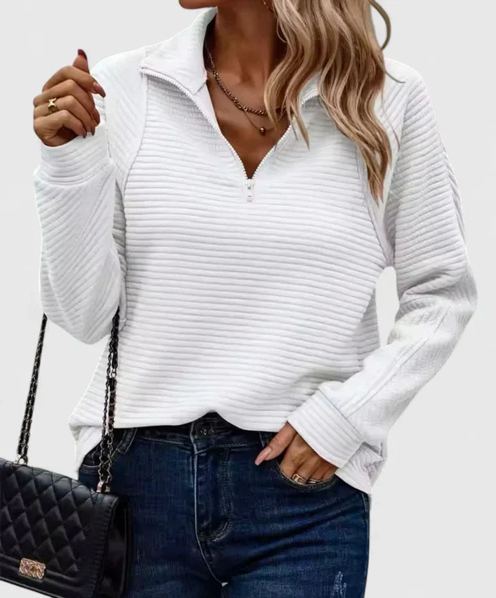 Sophisticated Knit Jumper for Women - Cozy Casualwear Sweater in Classic Design
