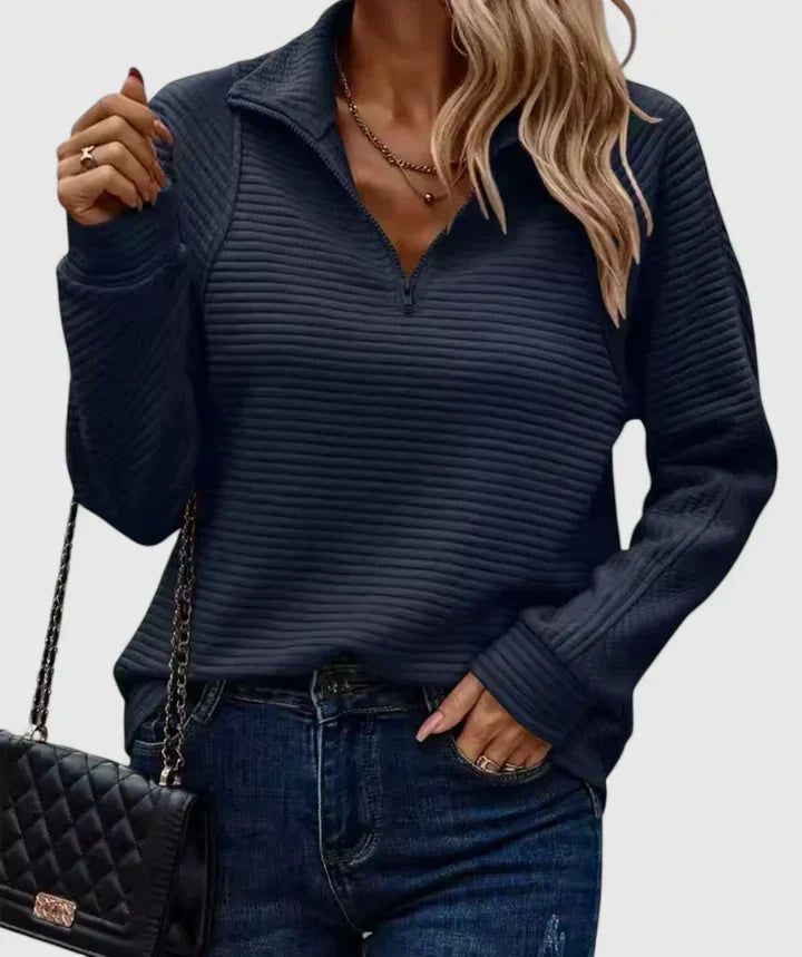 Sophisticated Knit Jumper for Women - Cozy Casualwear Sweater in Classic Design