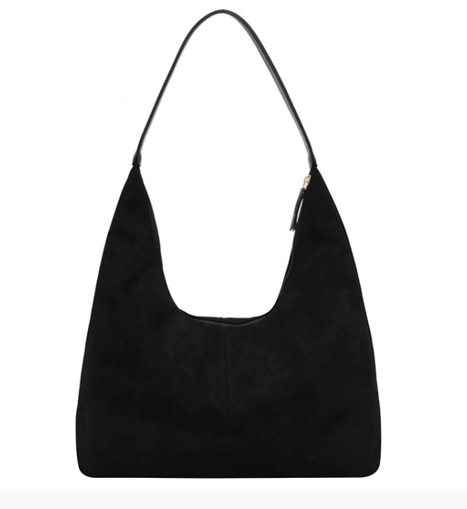 Vegan Leather Half-Moon Tote Bag Women UK – Stylish Handbag for Workwear, Smart Casual