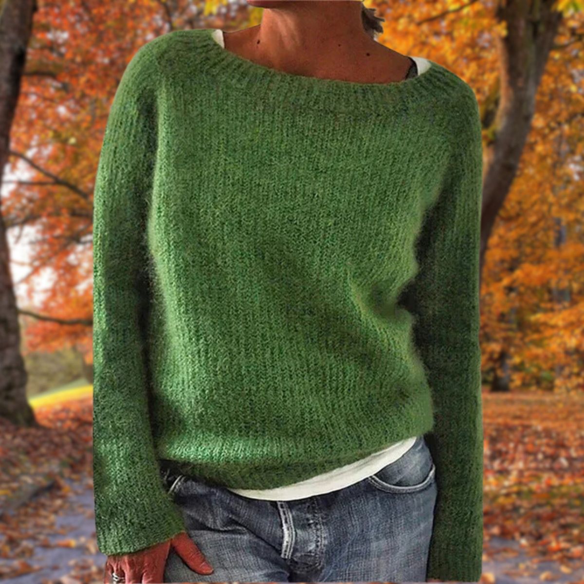 Women's Textured Long Sleeve Boat Neck Jumper for Casual Wear