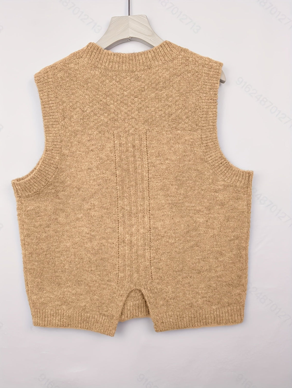 Cable-Knit Sweater Vest | Cozy Knitwear | Casual Layering Essential