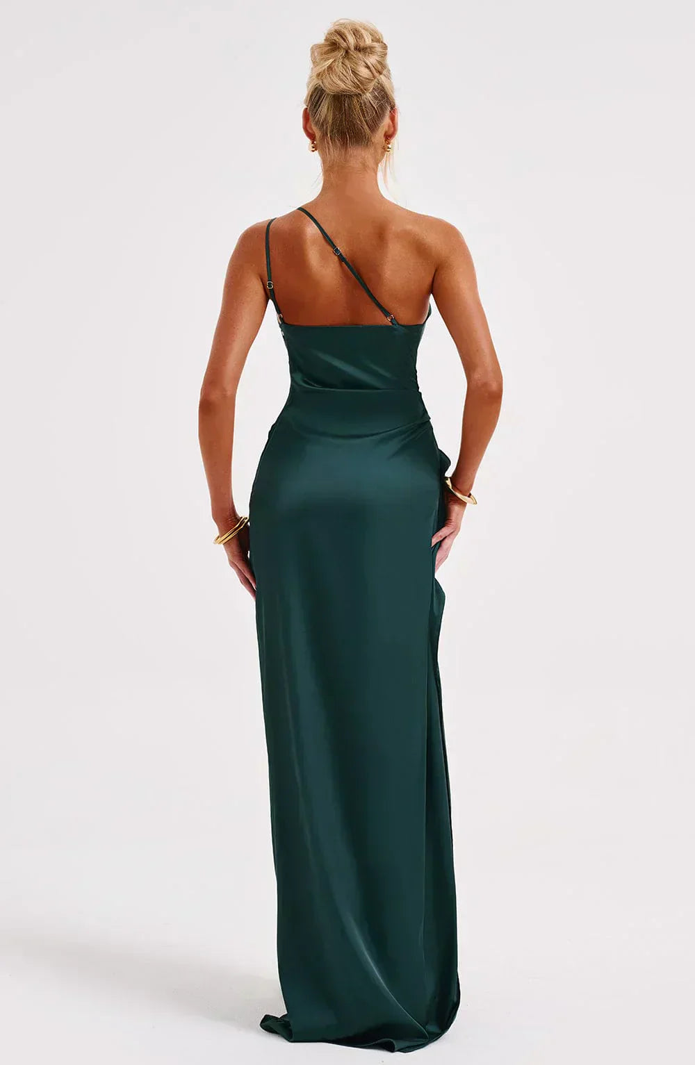Satin Maxi Slip Gown Women UK – Evening Gown, Formal Event Wear