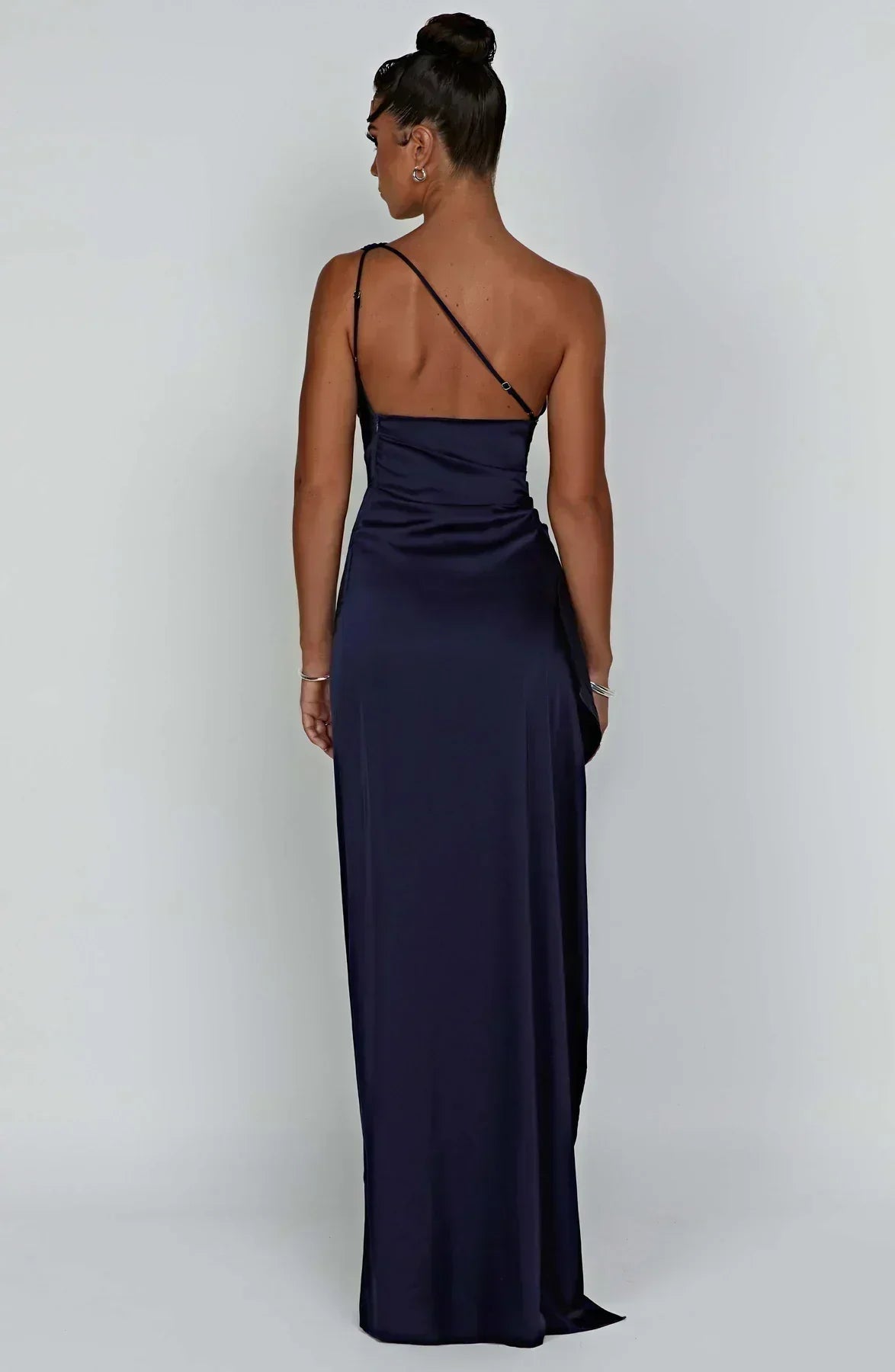 Satin Maxi Slip Gown Women UK – Evening Gown, Formal Event Wear