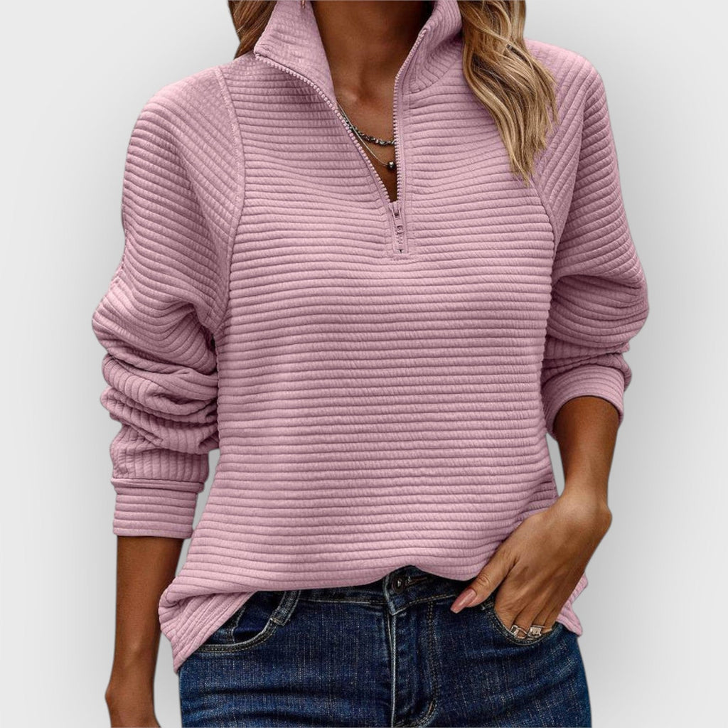 Comfortable Knit Jumper Sweater for Women - Casual Wear, Soft Fabric
