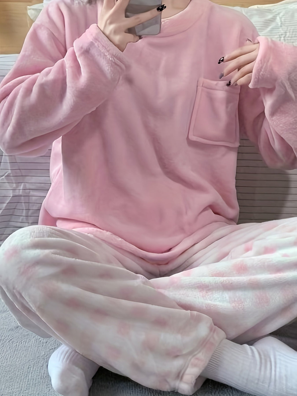 Cozy Lounge Two-Piece Set | Soft Fabric | Relaxed Fit | Homewear Set