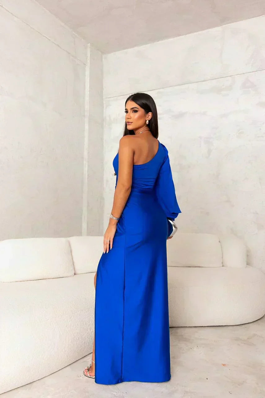 One-Shoulder Maxi Dress | Elegant Evening Gown | Formal Wear for Events