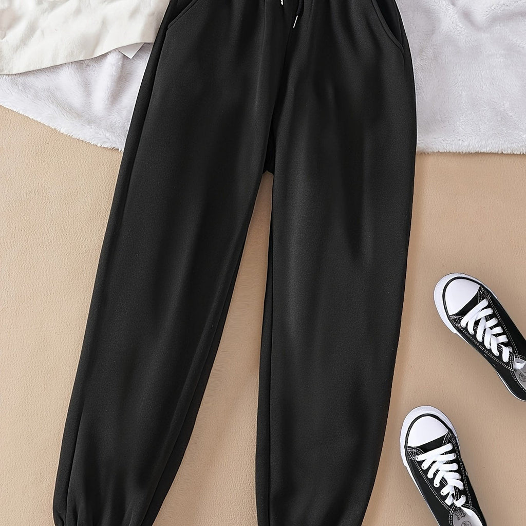 Relaxed Drawstring Joggers for Women | Soft Cotton Blend | Casual Wear