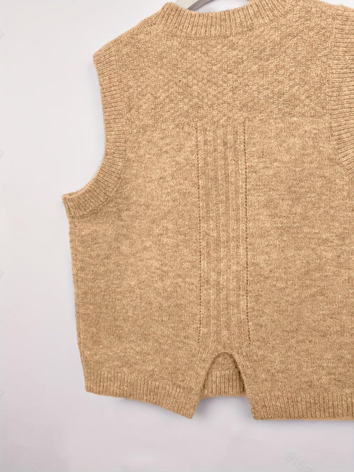Cable-Knit Sweater Vest | Cozy Knitwear | Casual Layering Essential