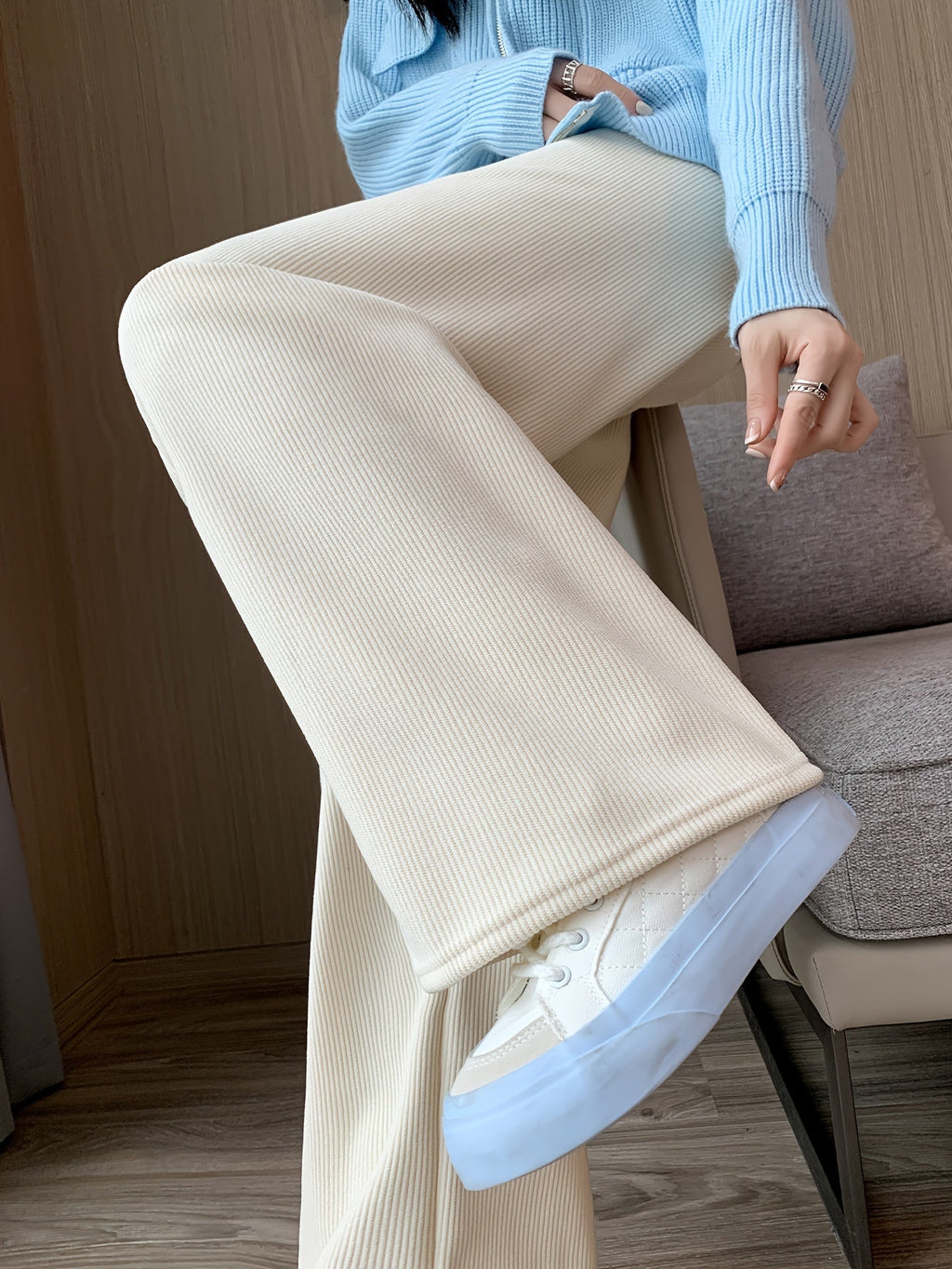 Cozy Wide-Leg Lounge Pants | Soft Fabric | Casual Everyday Wear