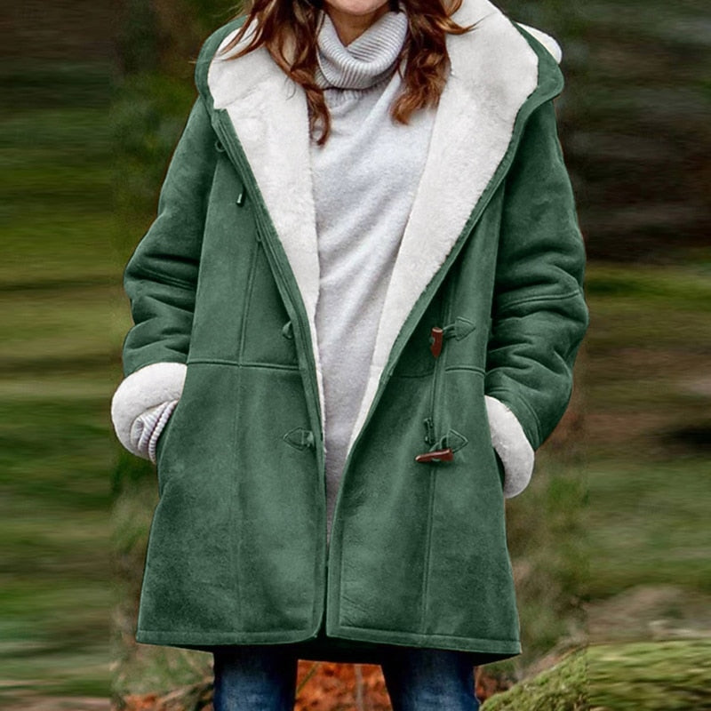 Cozy Hooded Winter Coat | Warm Insulated Outerwear for Cold Weather