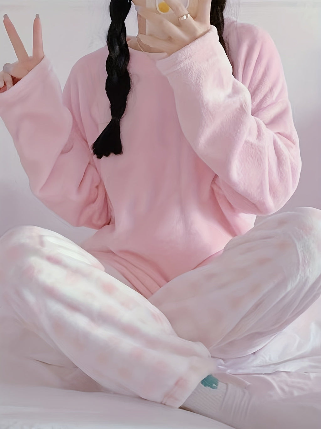 Cozy Lounge Two-Piece Set | Soft Fabric | Relaxed Fit | Homewear Set