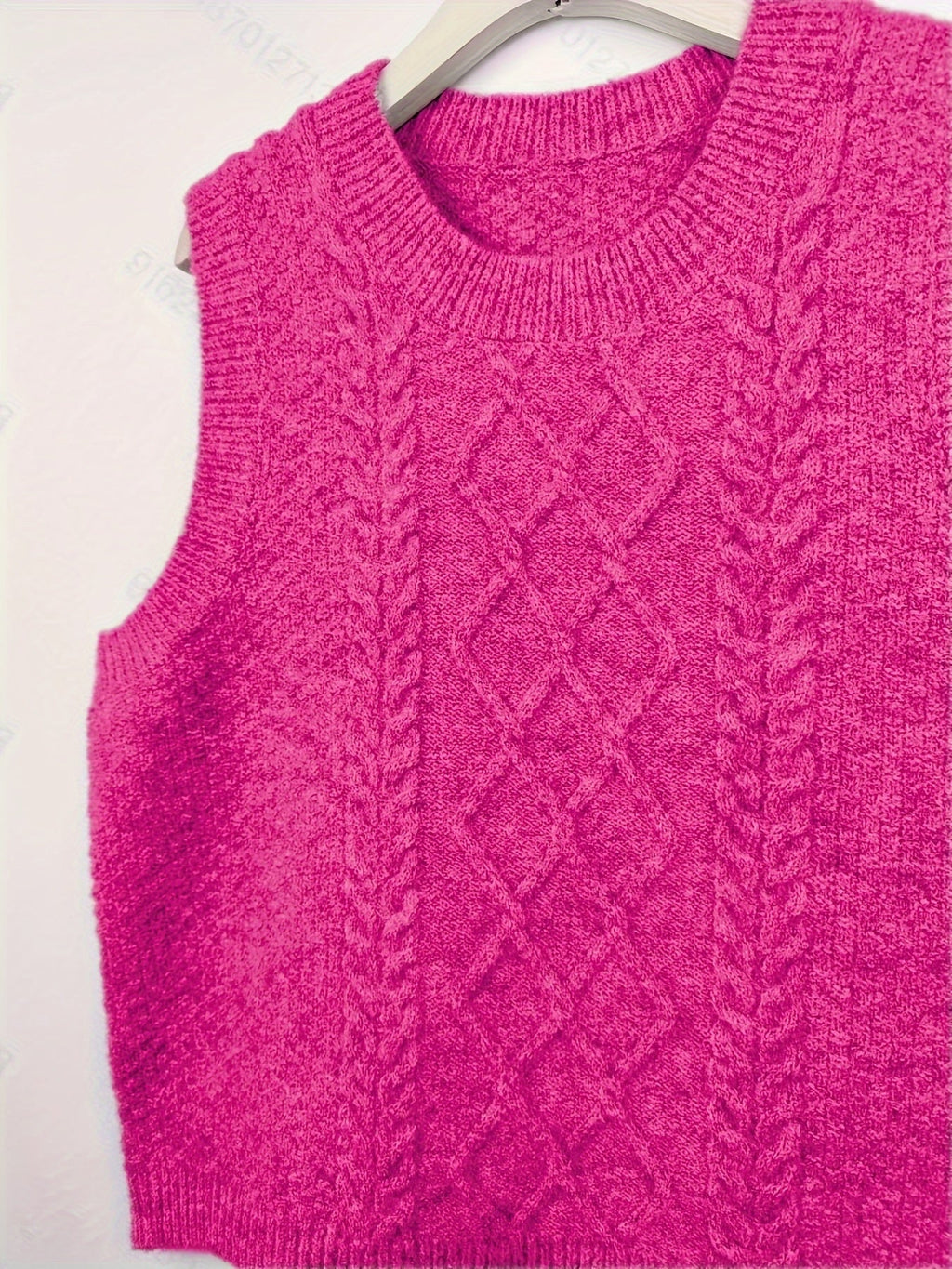 Cable-Knit Sweater Vest | Cozy Knitwear | Casual Layering Essential