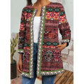 Artisan Open-Front Jacket | Lightweight Casual Layer for Everyday Wear