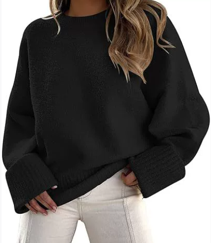 Elegant Women's Jumper in Soft Knit - Cozy Casual Sweater for Everyday Wear