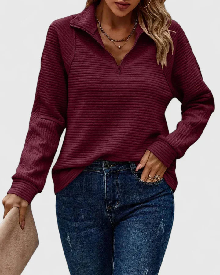 Sophisticated Knit Jumper for Women - Cozy Casualwear Sweater in Classic Design