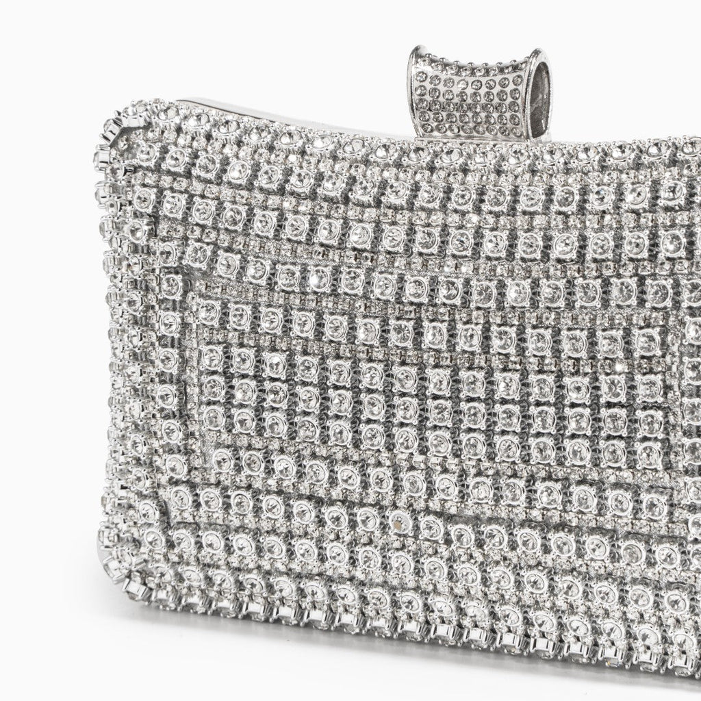 Glitter Evening Clutch Bag UK – Detachable Chain Strap for Weddings, Parties