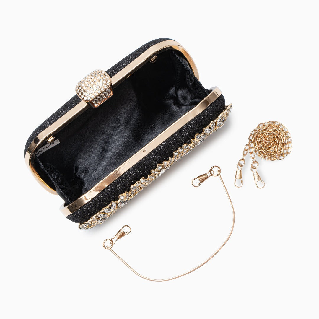 Flower Crystal Evening Clutch Bag Women UK – Dazzling Evening Accessory, Formal Events & Cocktail Attire