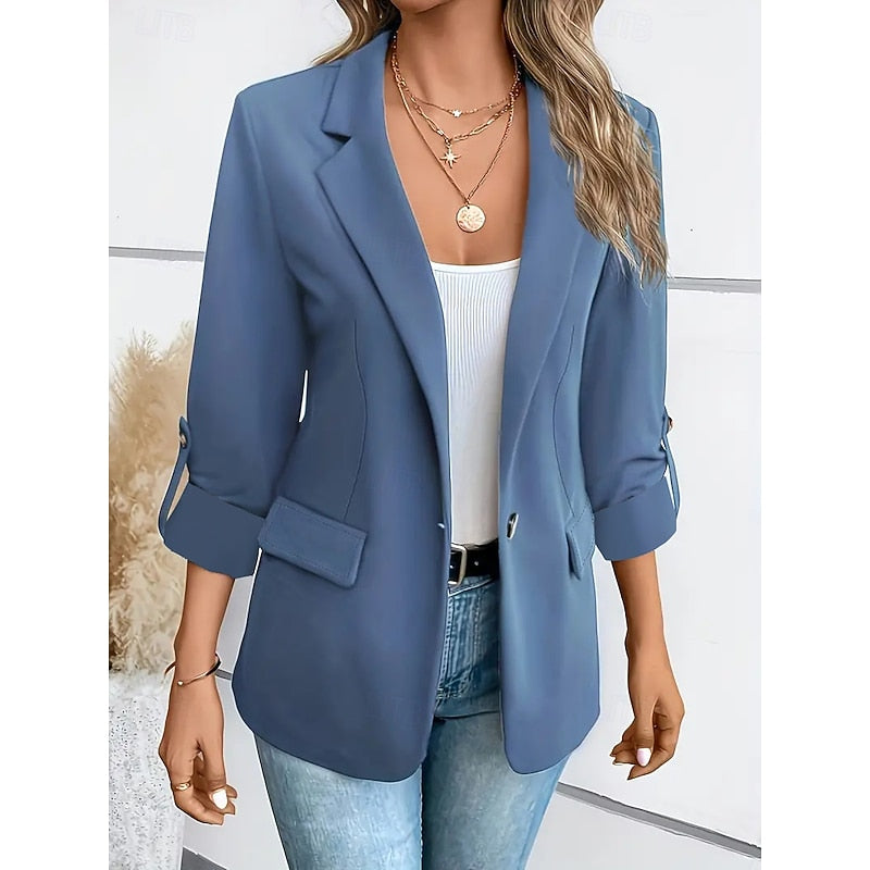 Tailored Open-Front Blazer for Women | Professional Office Attire | Versatile Fit