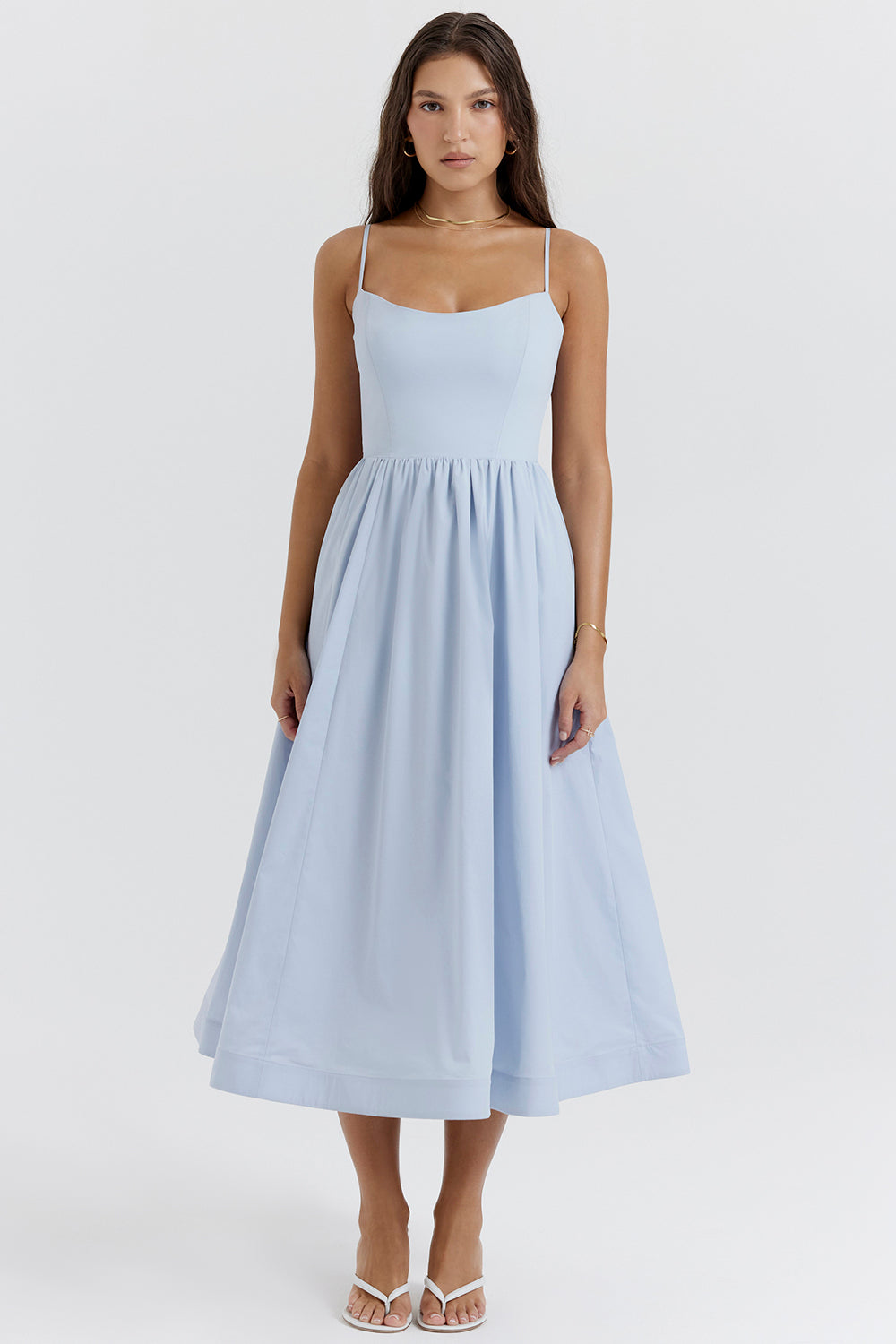 Black Sleeveless Midi Dress Women UK – Wedding Guest Cocktail Evening Gown, Garden Party