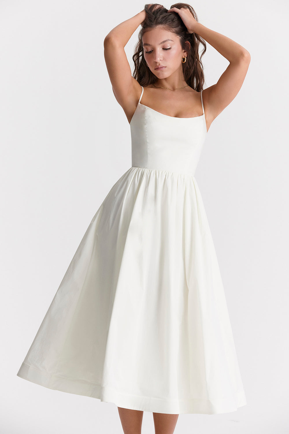 Black Sleeveless Midi Dress Women UK – Wedding Guest Cocktail Evening Gown, Garden Party