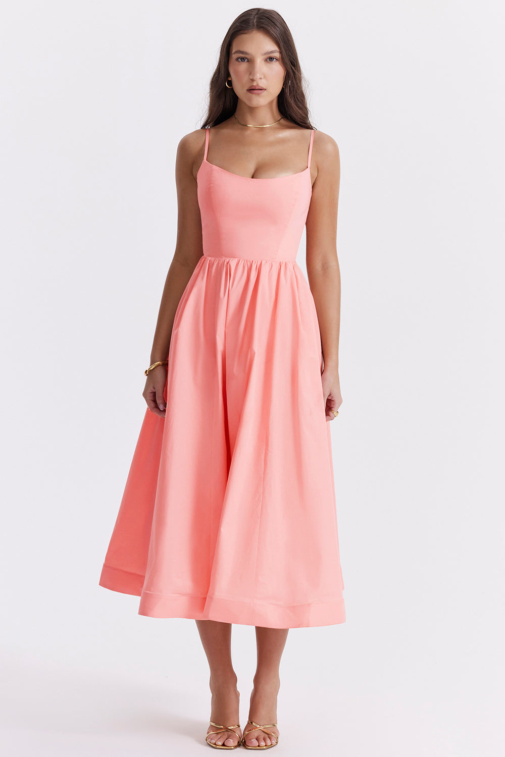 Black Sleeveless Midi Dress Women UK – Wedding Guest Cocktail Evening Gown, Garden Party
