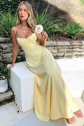 Sweetheart Tie-Front Maxi Dress Women UK – Summer Outfit, Garden Party