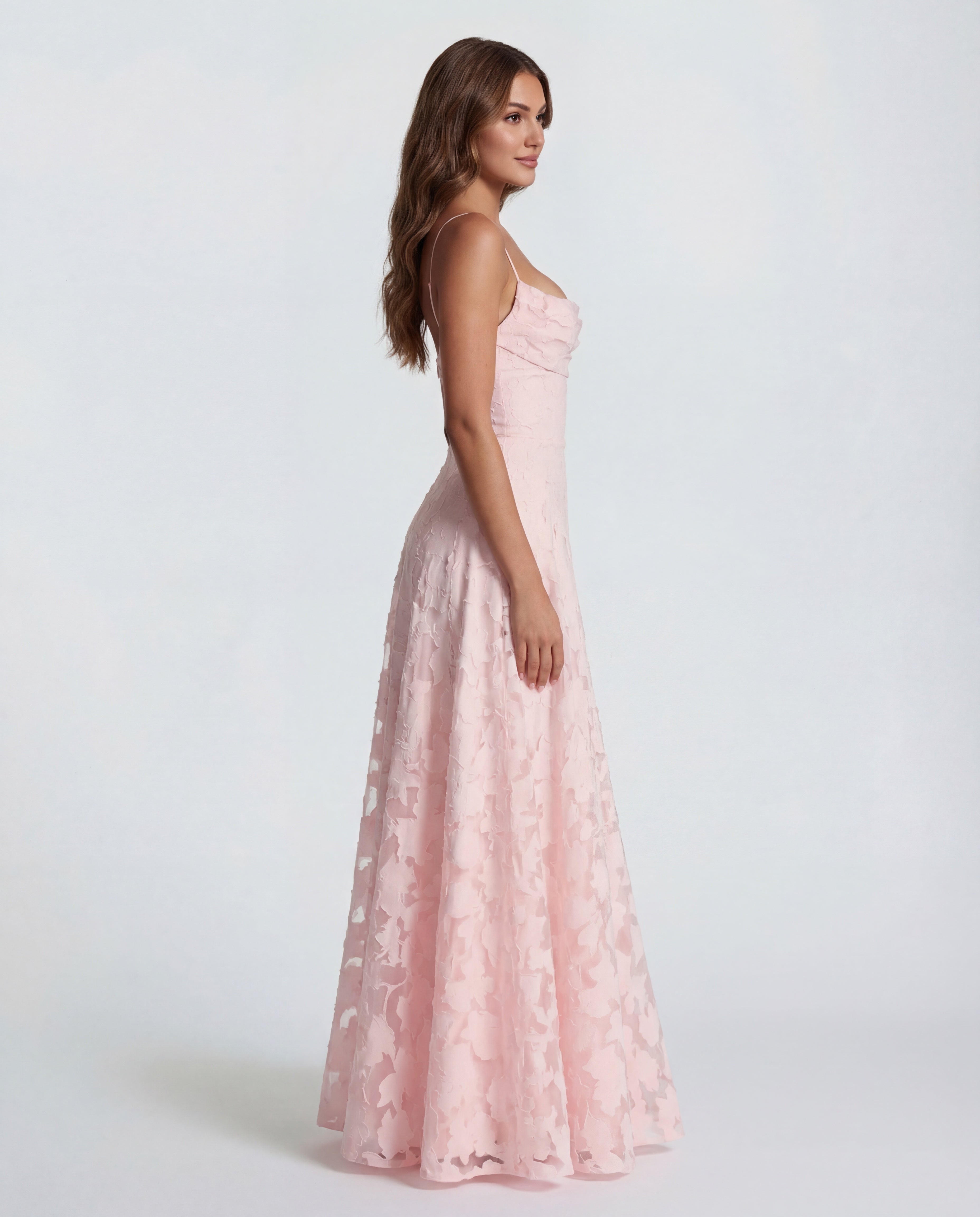 Floral Burnout Midi Dress Women UK – Garden Party, Wedding Guest