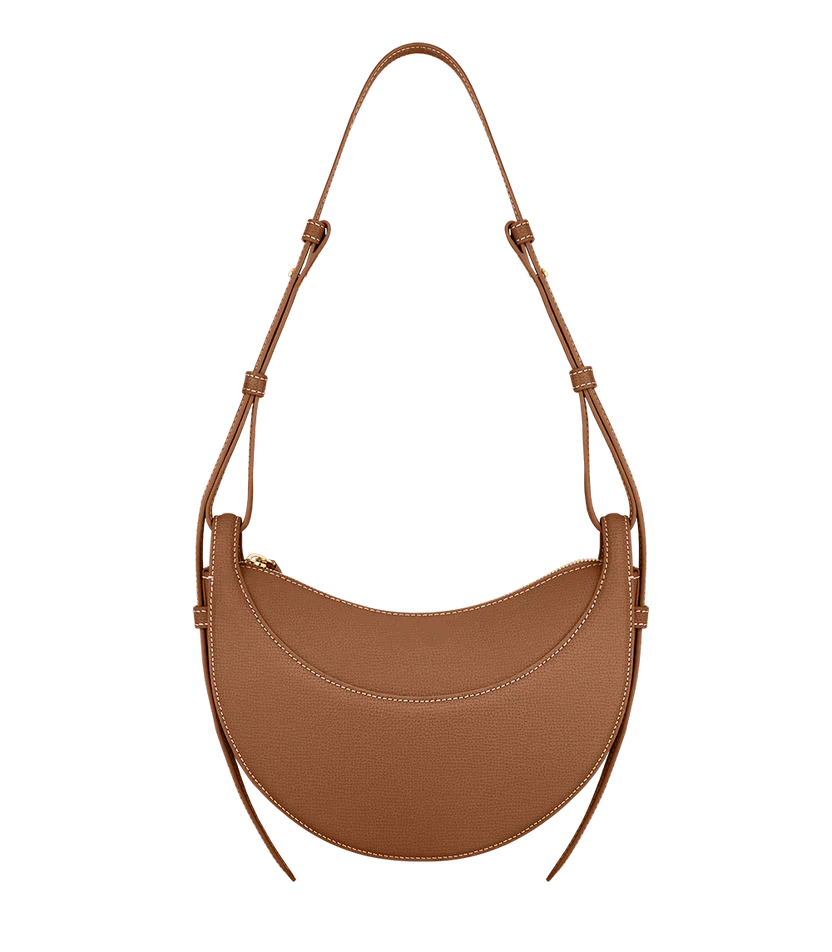 Vegan Leather Shoulder Bag Women UK – Crescent Design for Smart Casual Office & Everyday Use
