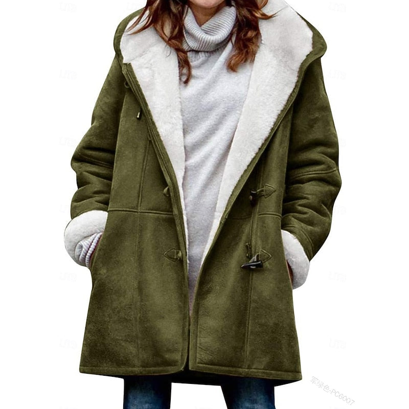 Cozy Hooded Winter Coat | Warm Insulated Outerwear for Cold Weather