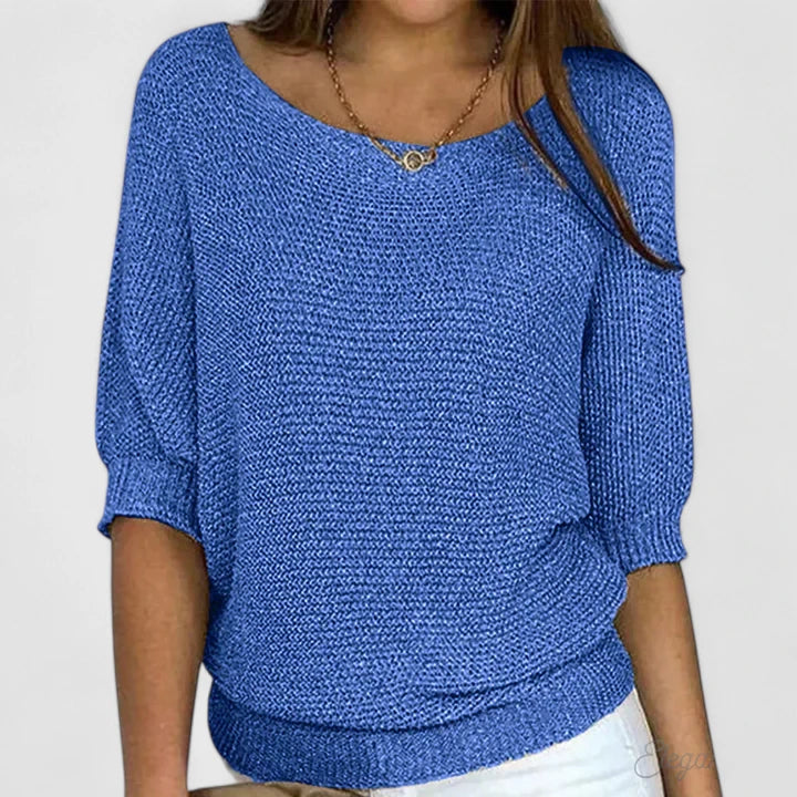 Comfortable Knit Jumper for Everyday Wear in Soft Cotton Blend