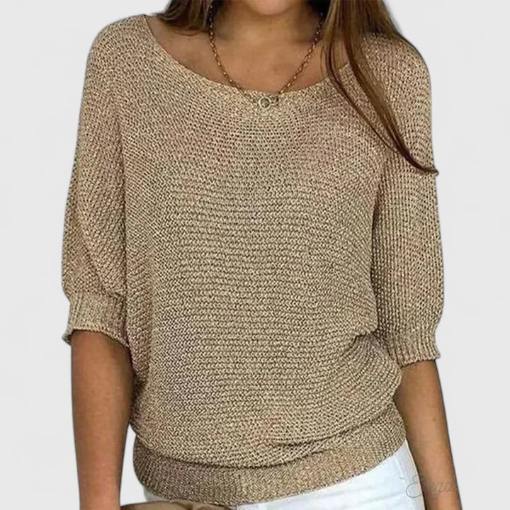 Comfortable Knit Jumper for Everyday Wear in Soft Cotton Blend