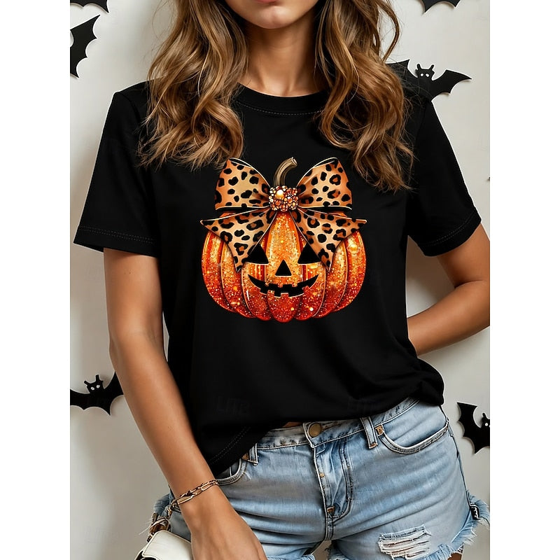 Halloween Graphic T-Shirt | Crew Neck | Cotton Material | Casual Wear